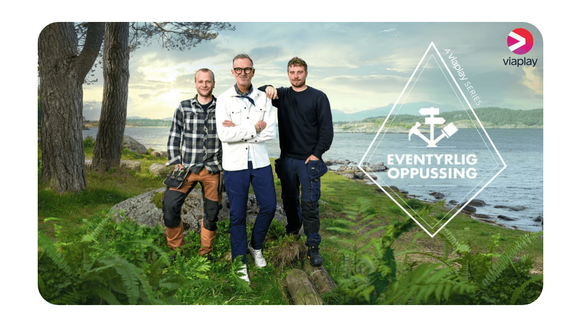 Se Halvor Bakke i Eventyrlig oppussing med Allente og Viaplay