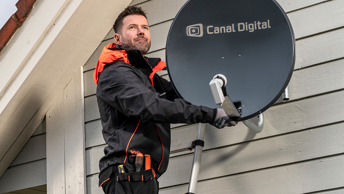 Montør fra Canal Digital