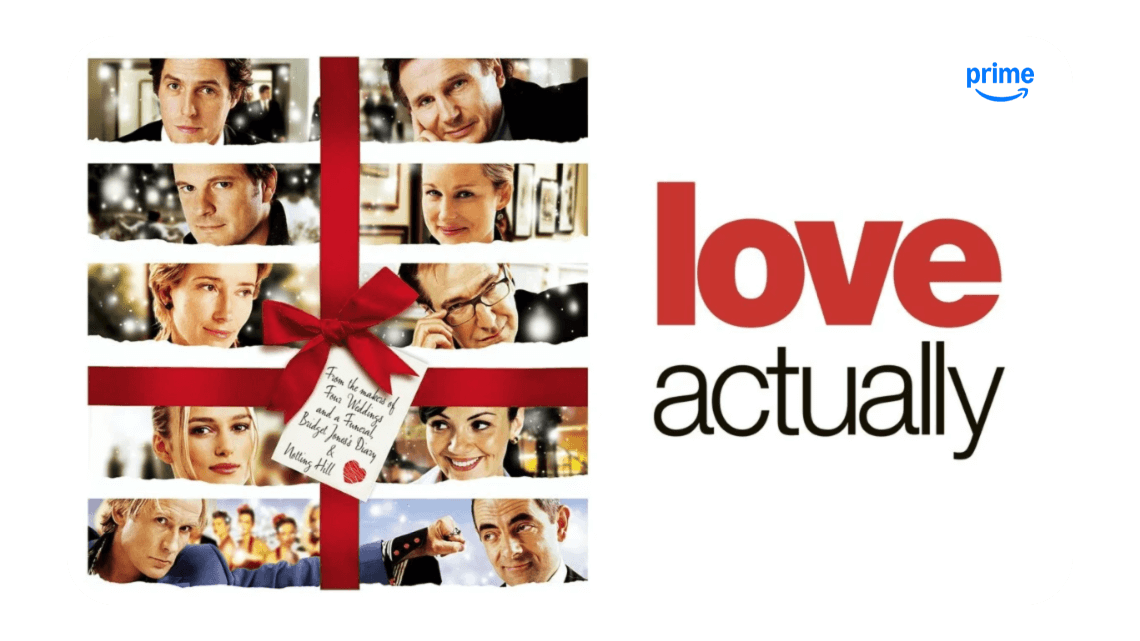 Favoritten love actually ser du med Allente og Prime Video