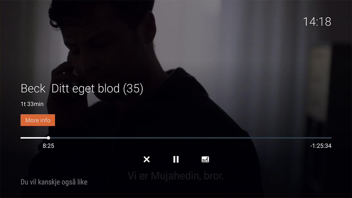 Få mer informasjon om det du ser på